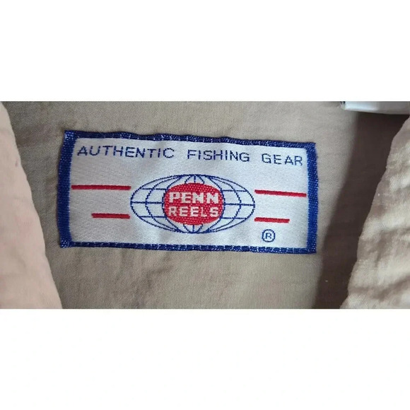 Vintage Penn Reels Bundle Authentic fishing gear button down shirts XL. - Picture 4 of 16